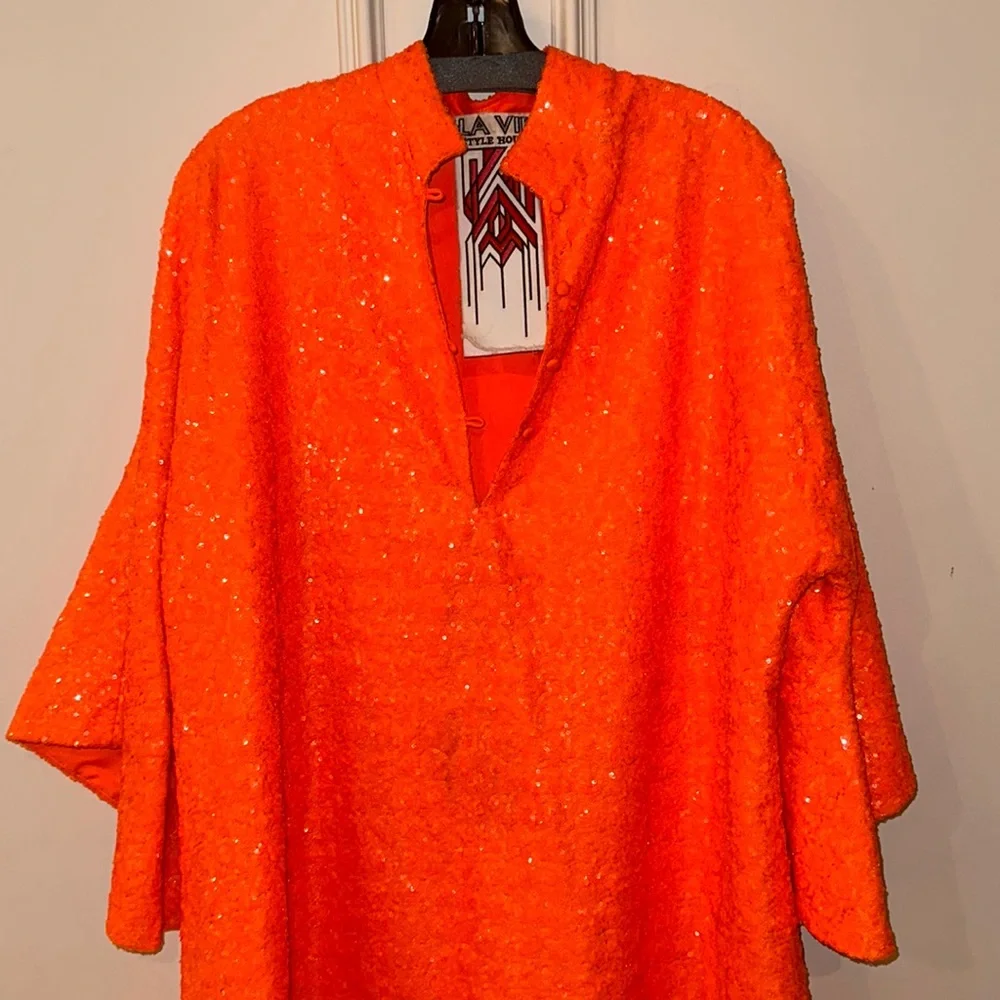 La Vie Style House Sequin Caftan mini - Picture 3 of 12